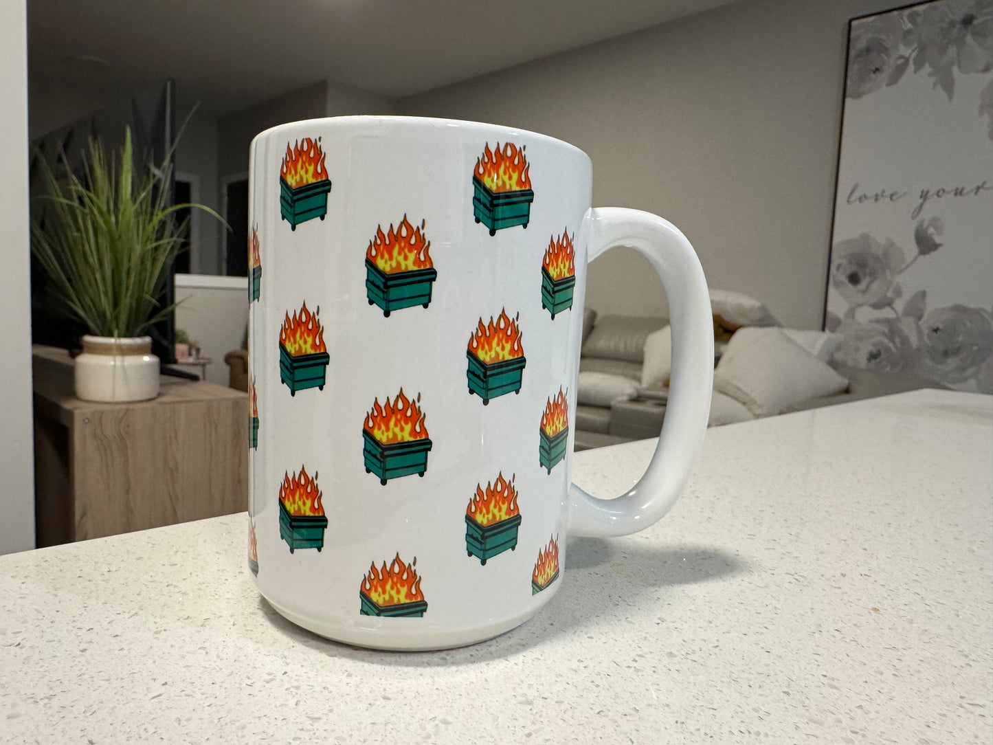Dumpster Fire Mug