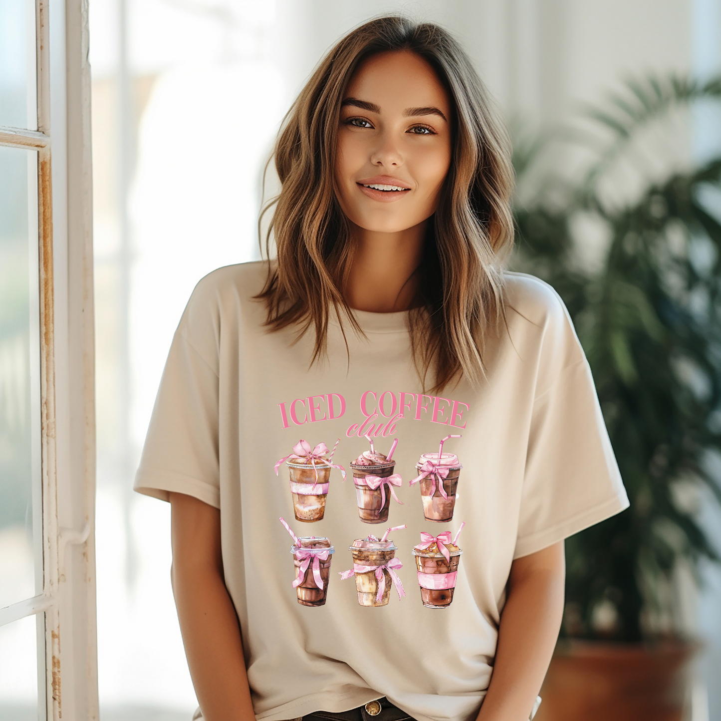 Iced Coffee Club Crewneck or Tshirt