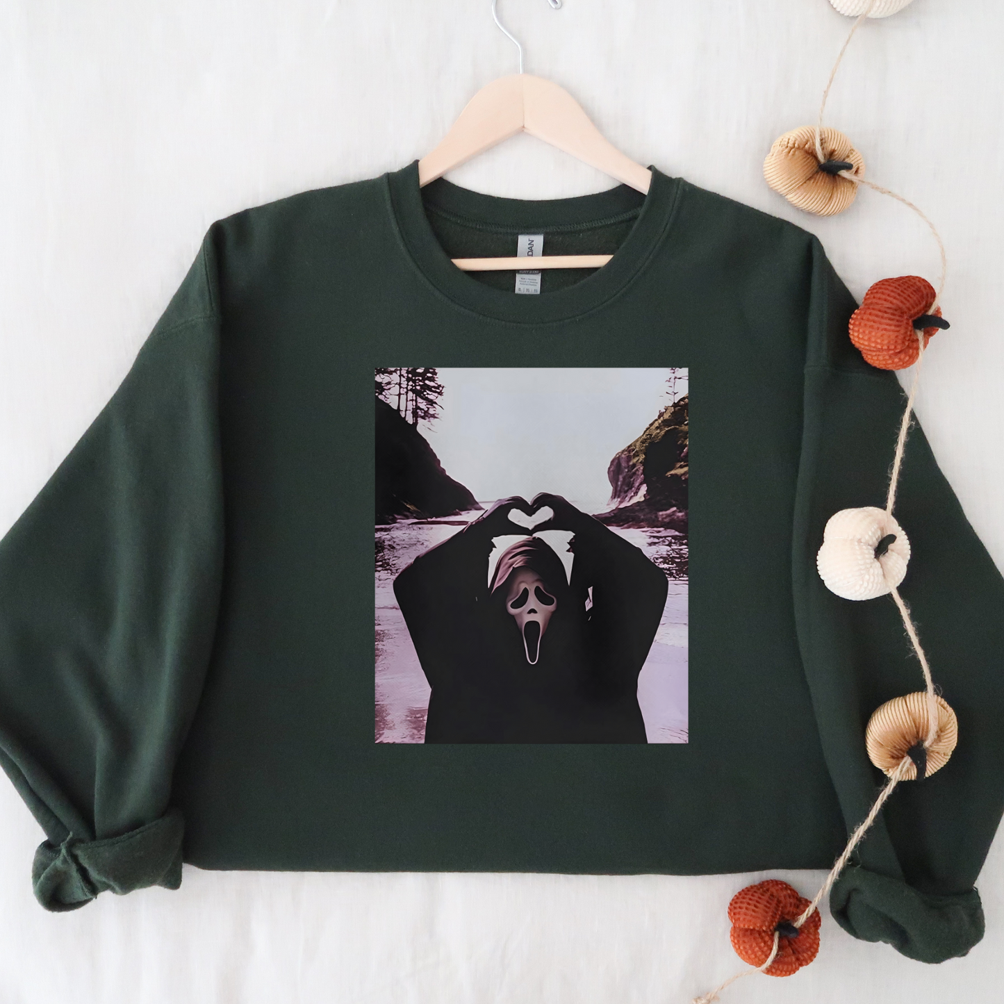 Ghost Face Lover Crewneck Sweater