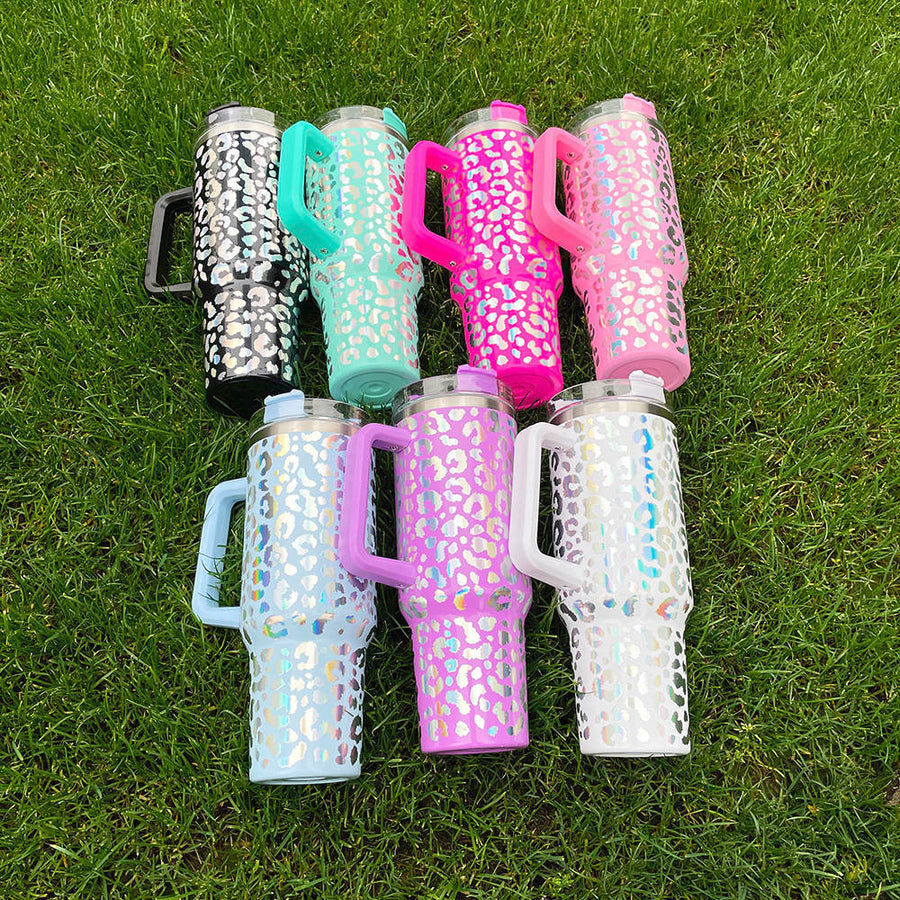 Leopard Print 40oz Tumbler