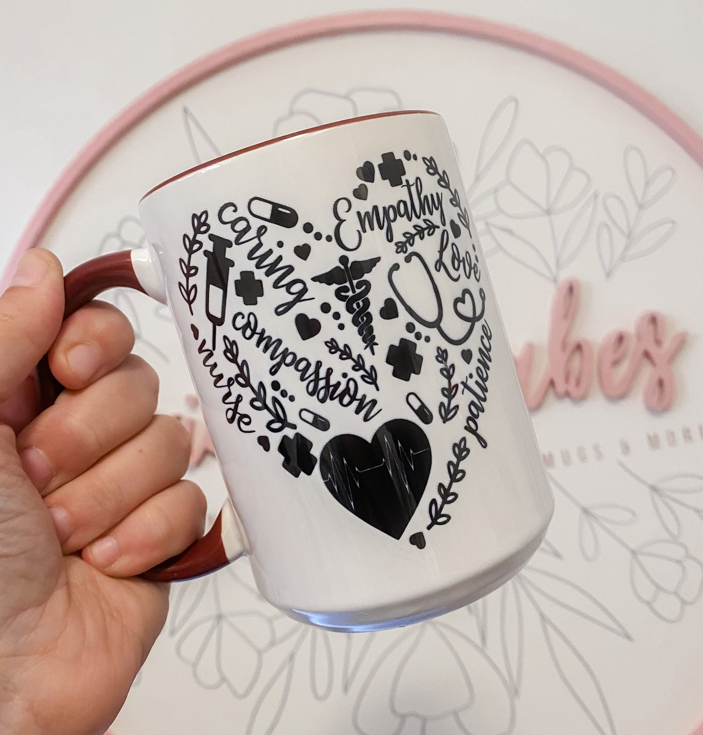 Nurse Heart Mug