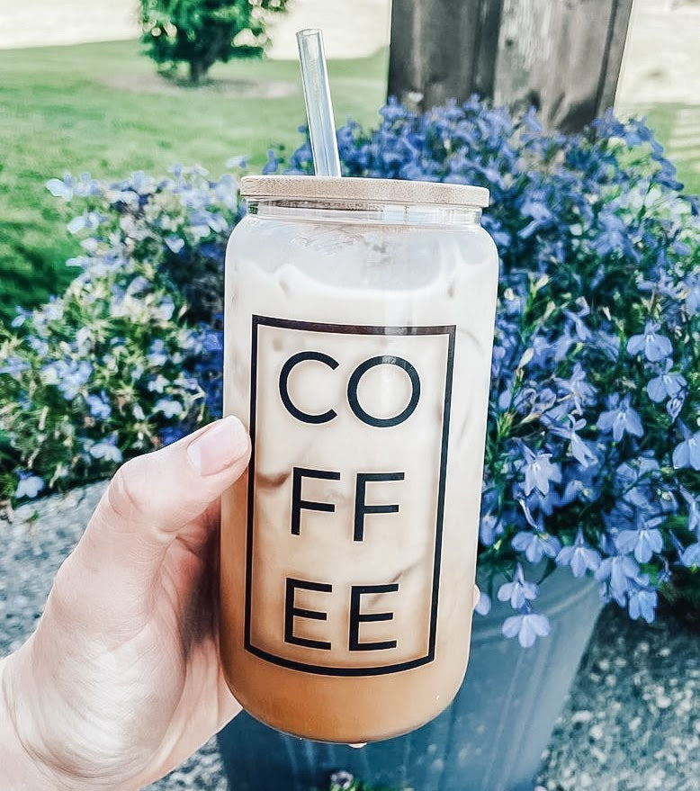 COFFEE Glass Can