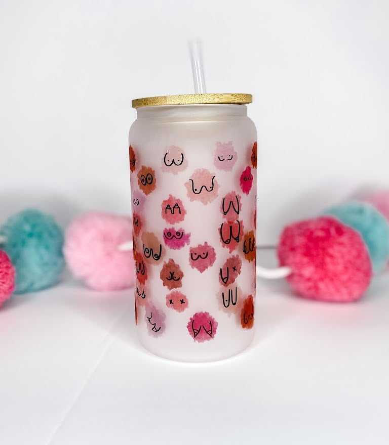 Boobie Glass Can