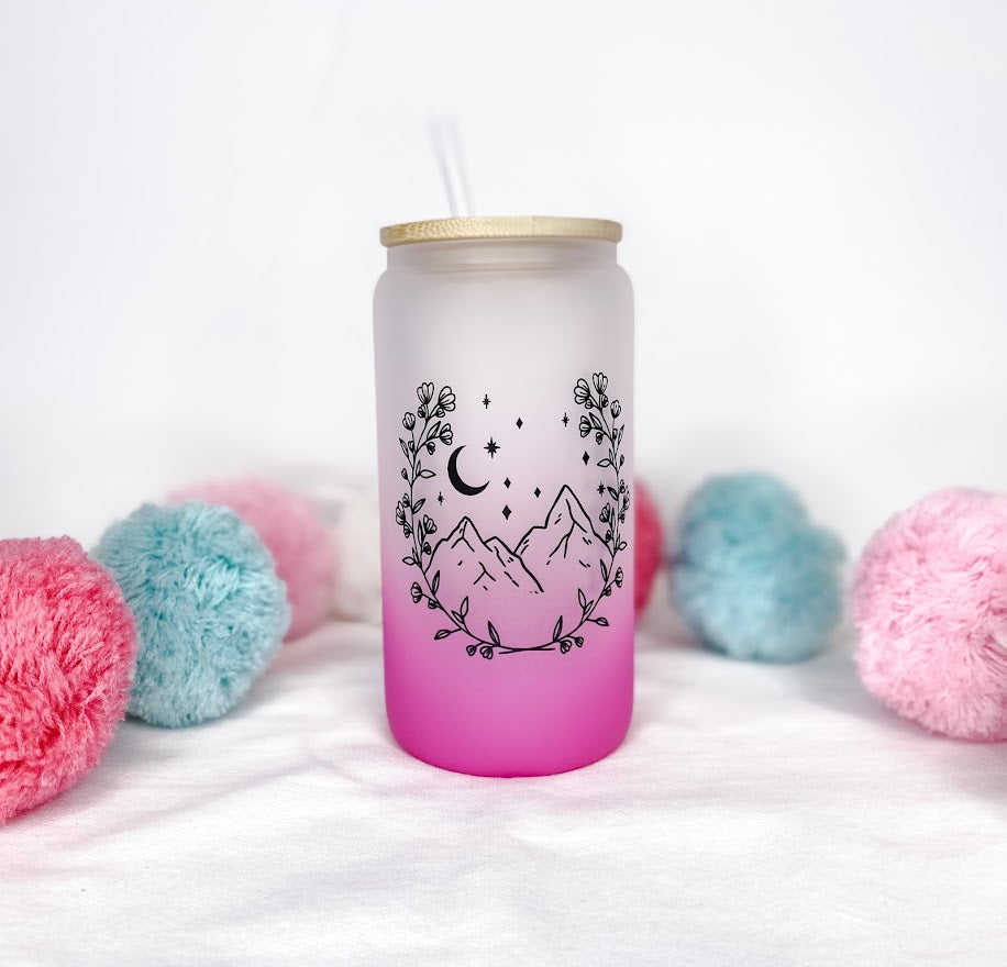 Mountain Glass Can