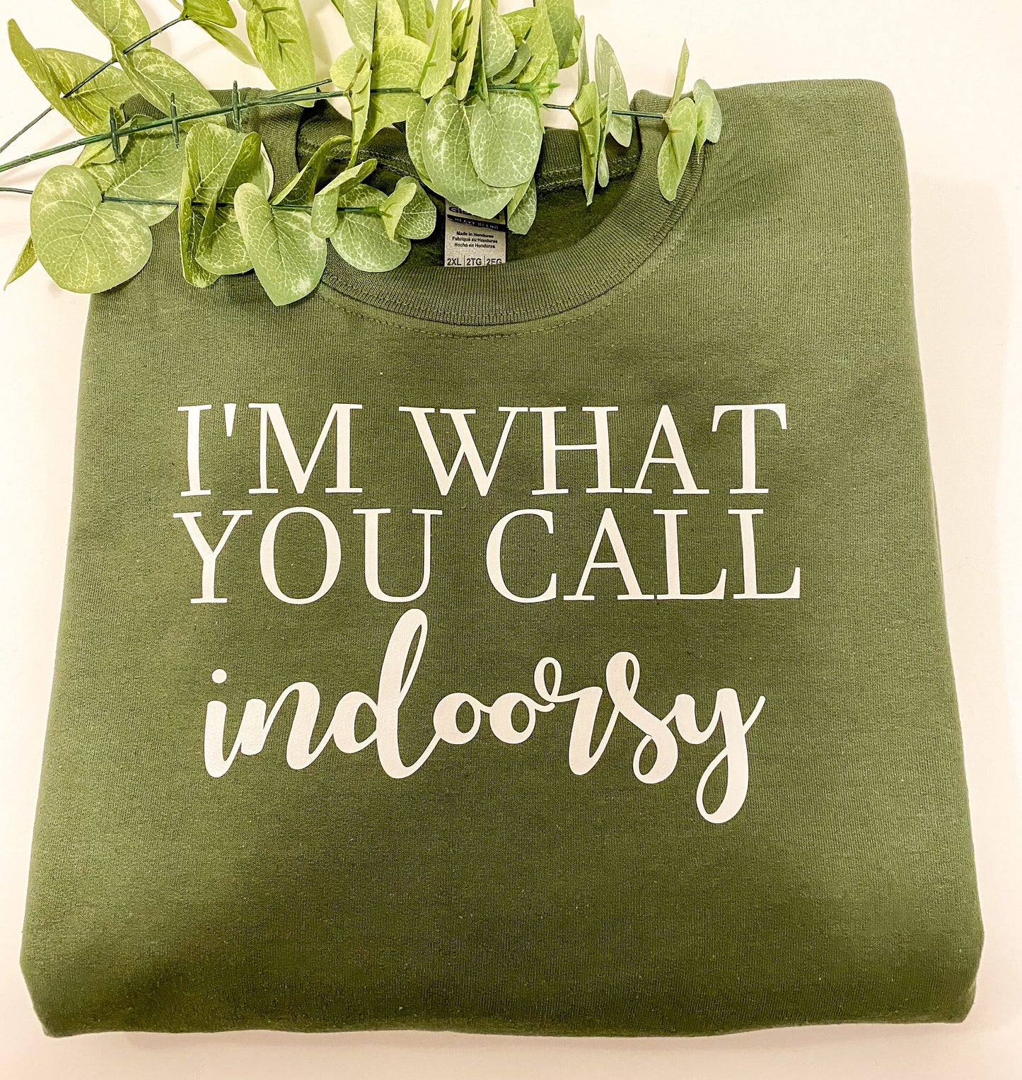 Indoorsy Crewneck Sweater