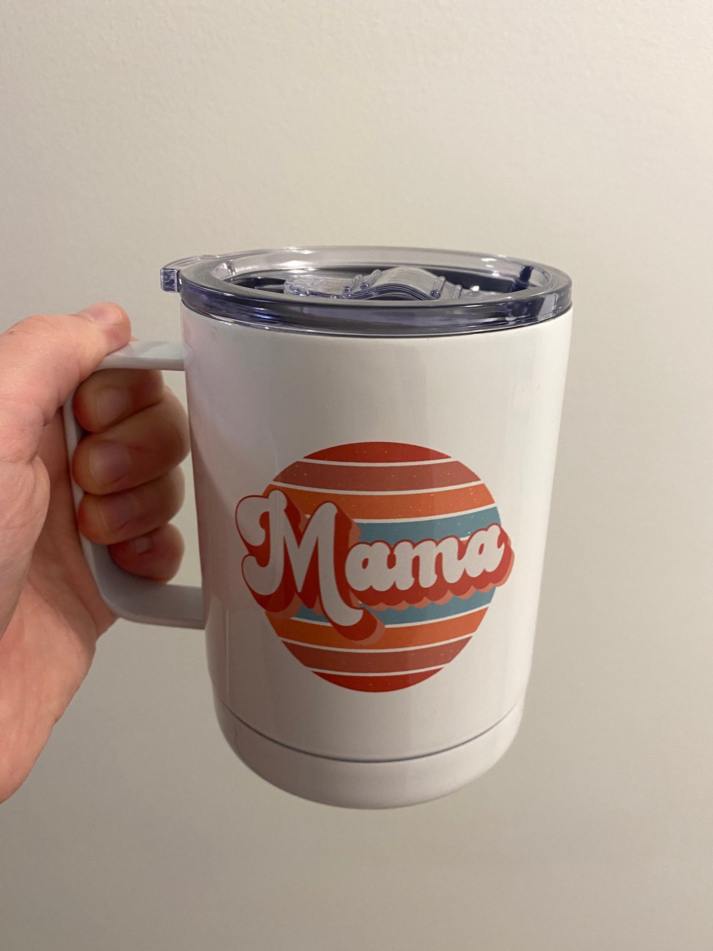 Mama Retro Style Insulated Travel Mug