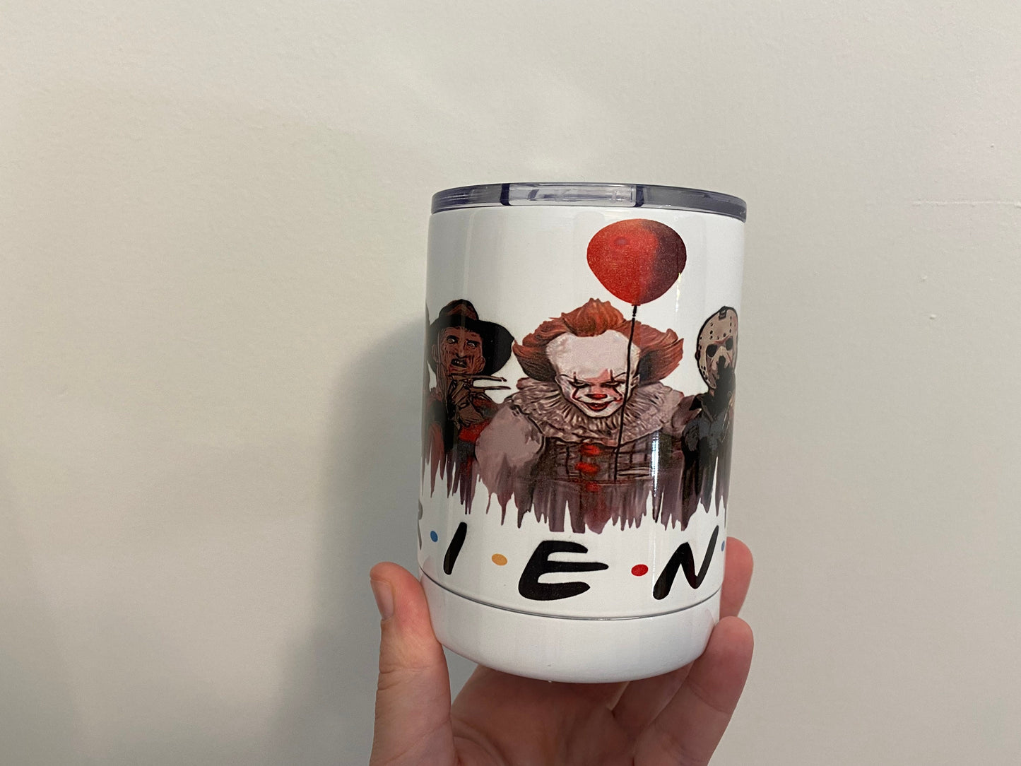 Friends Horror Movie Insulated Travel Mug