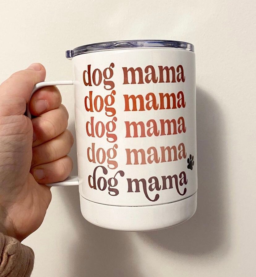 Dog Mama Insulated Travel Mug