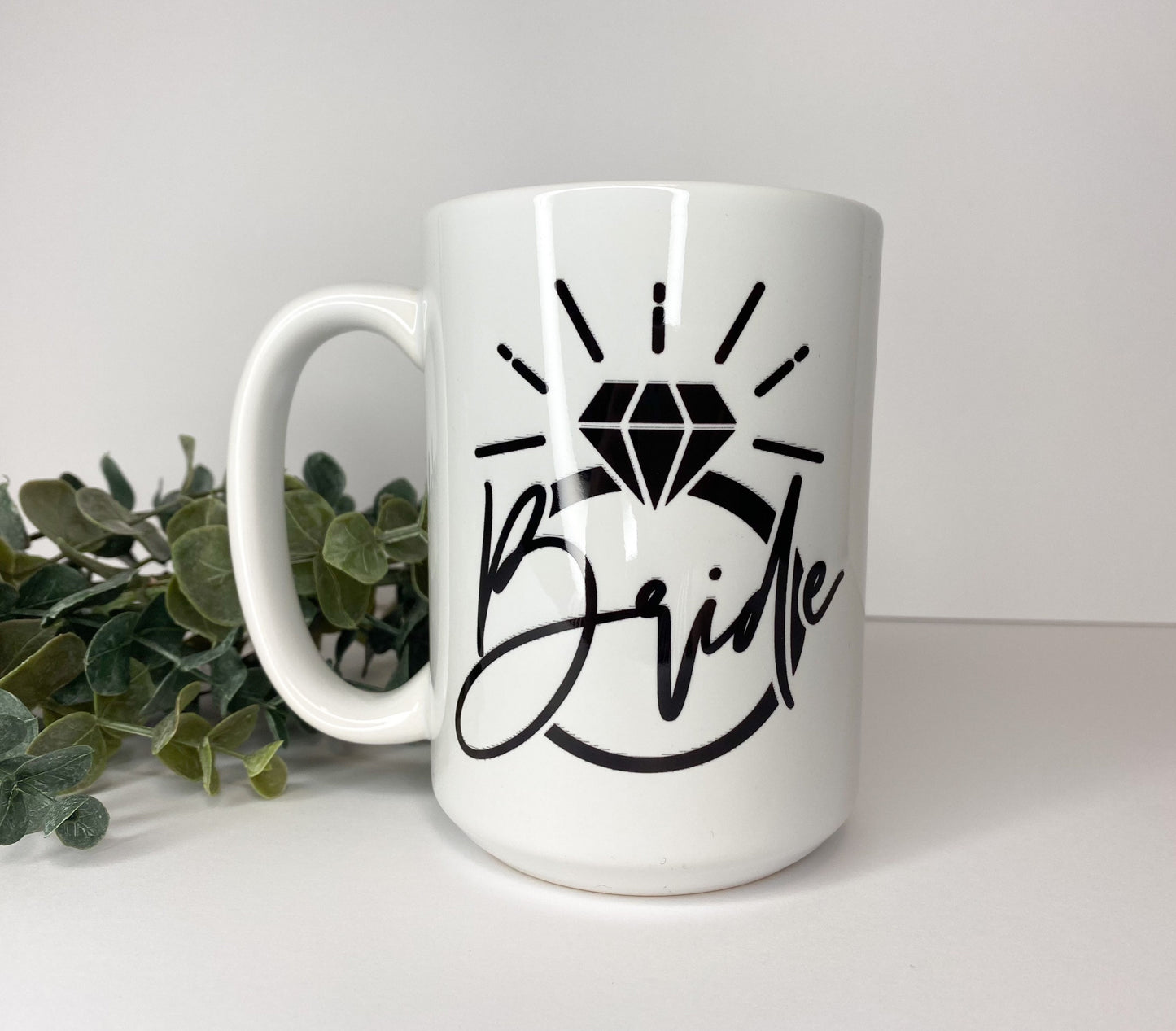 Bride Mug, Engagement Ring Mug