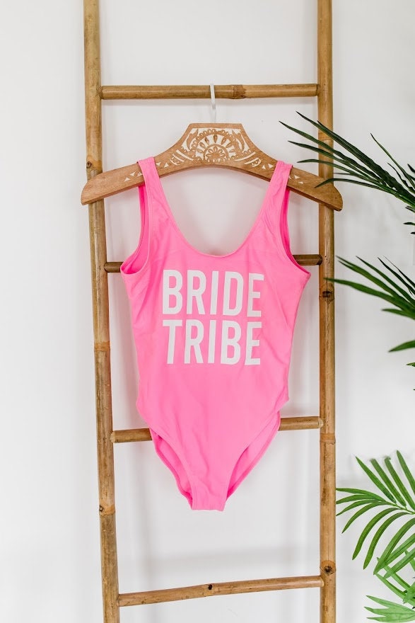 Bride Tribe Swimsuit, Bridal Party Swimsuit
