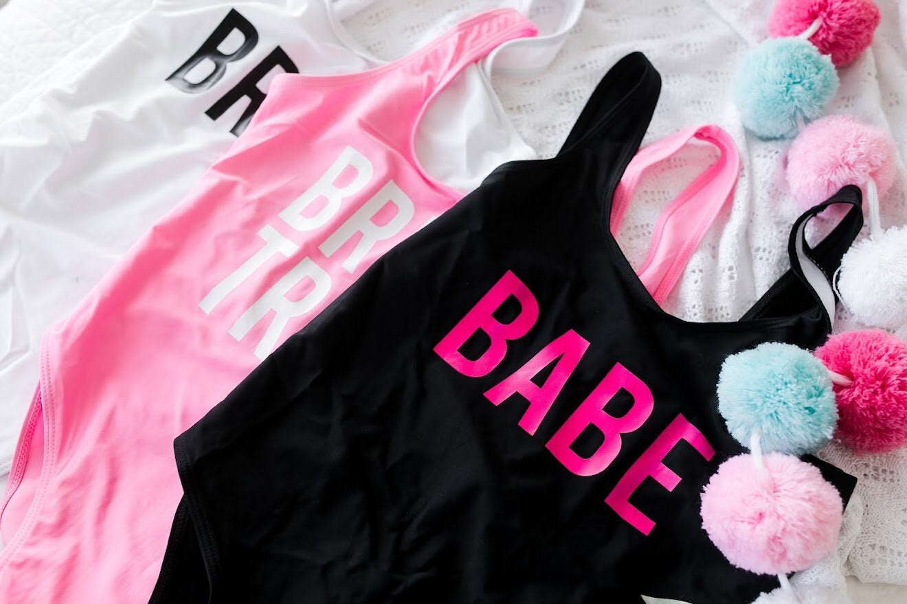 Bride Tribe Swimsuit, Bridal Party Swimsuit