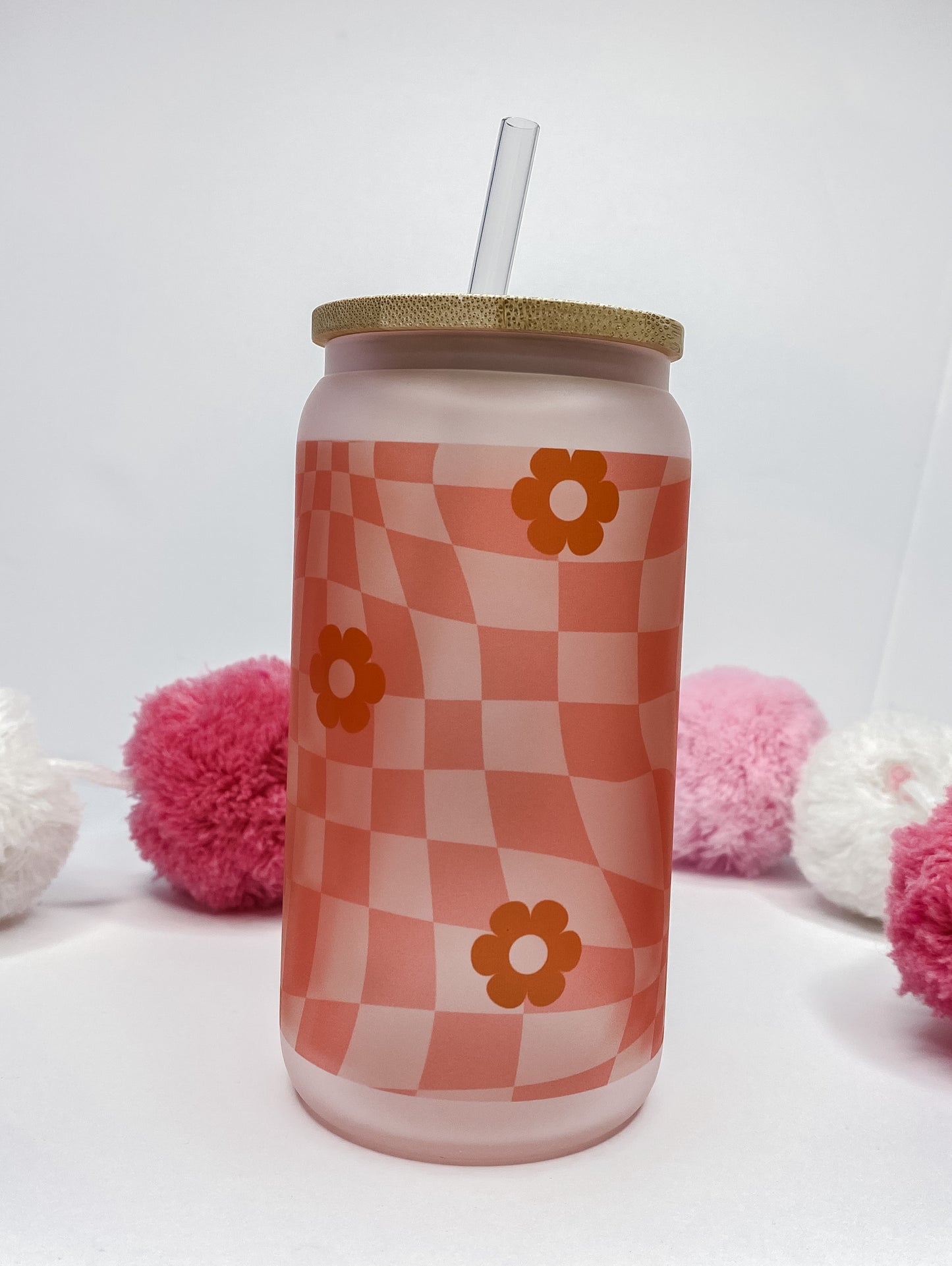 Retro Glass Can