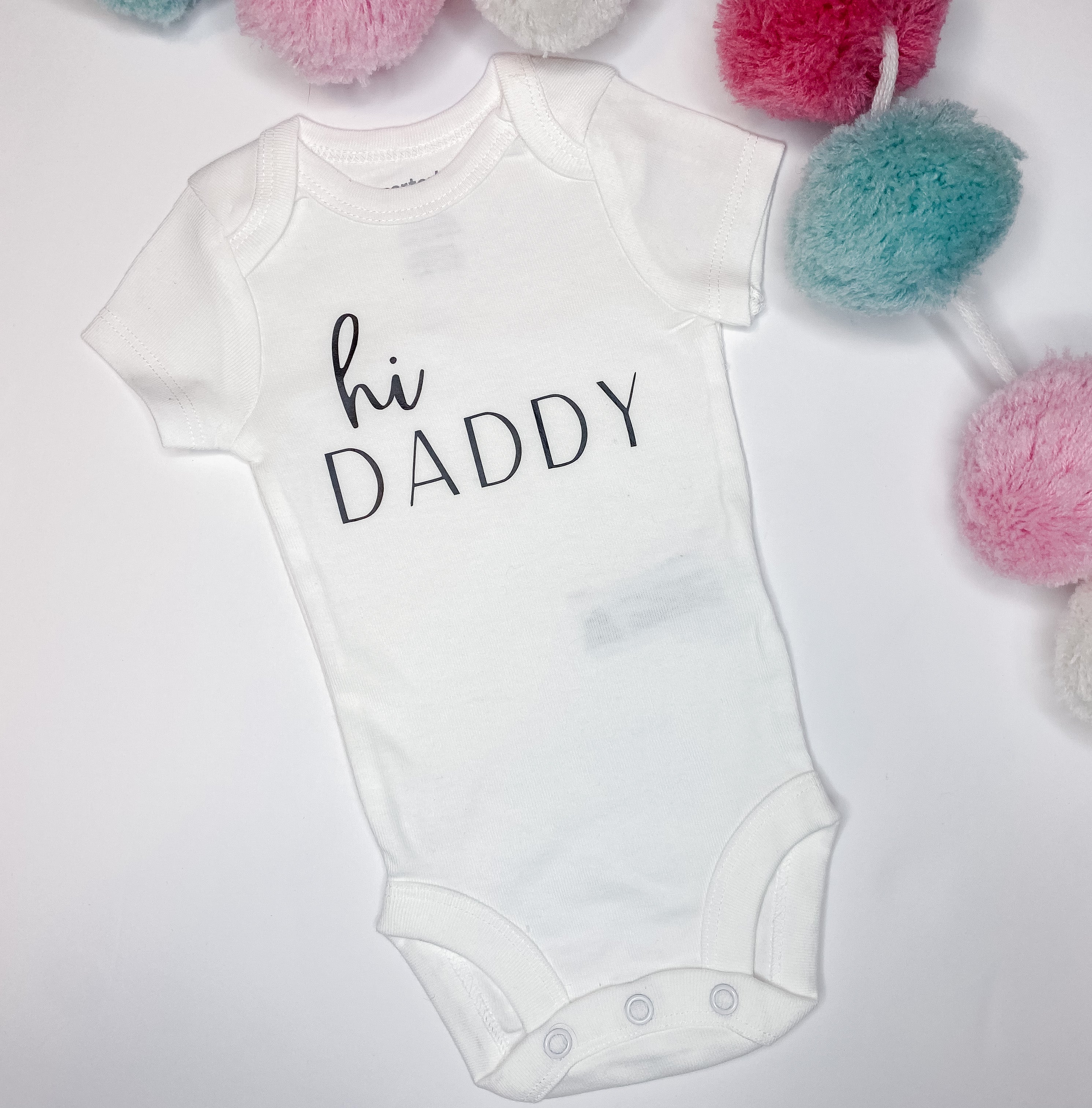Hi Daddy Baby Onesie