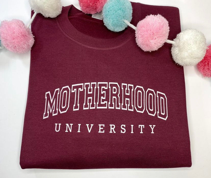 Motherhood University Crewneck Sweater