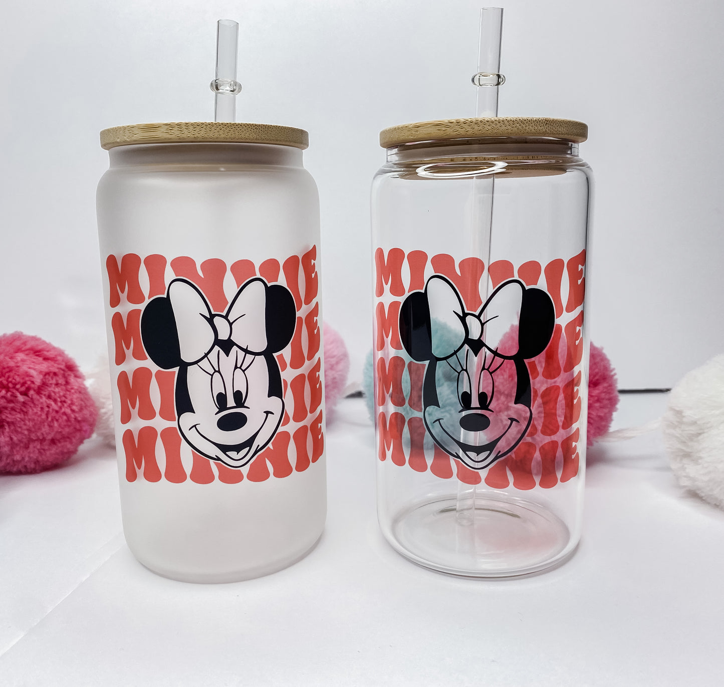 Character Glass Can