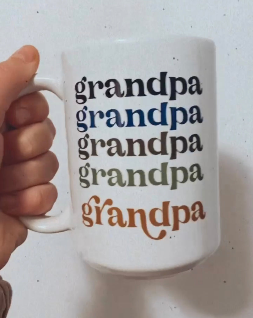 Grandpa Ceramic Mug