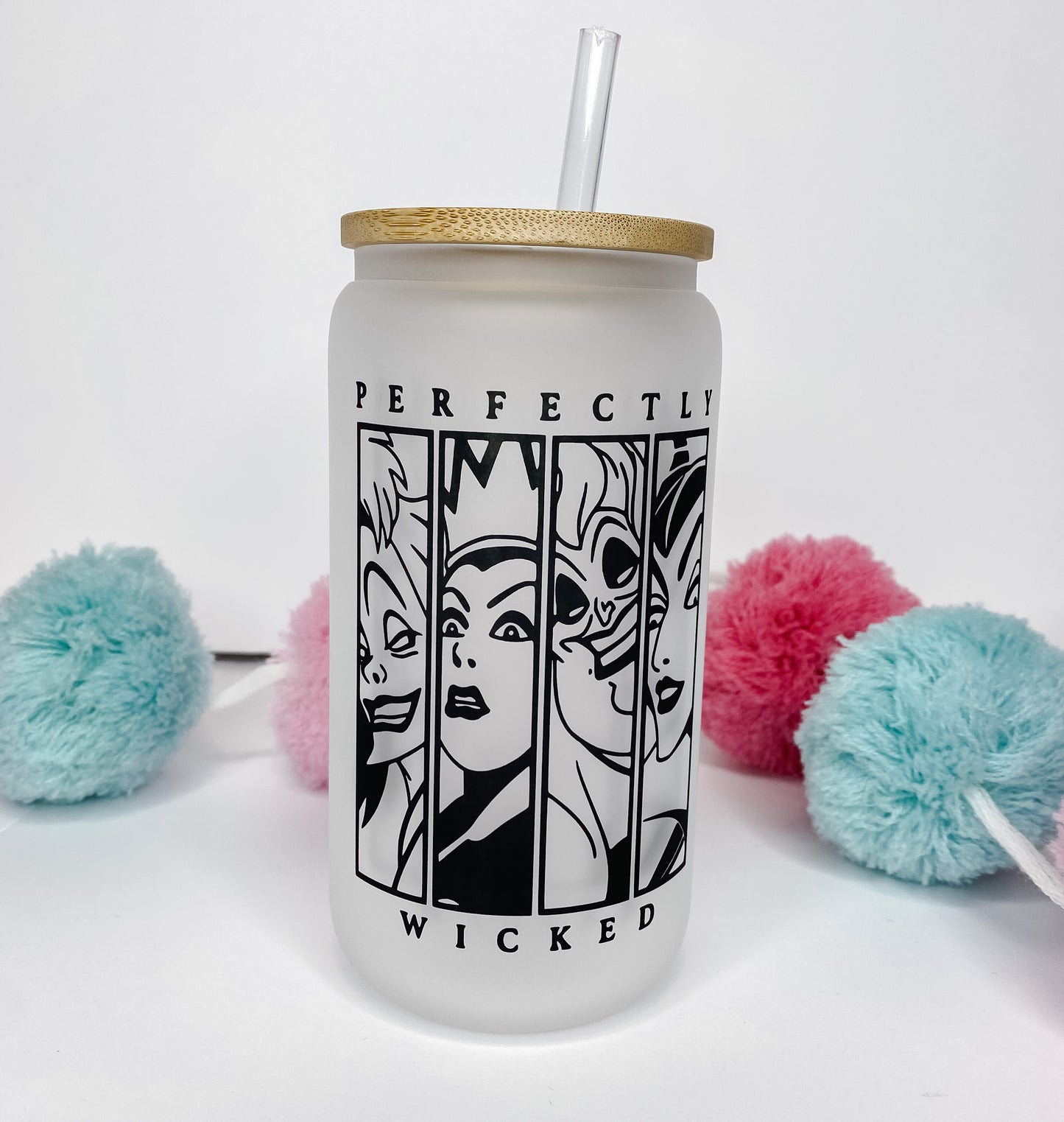 Perfectly Wicked Glass Can
