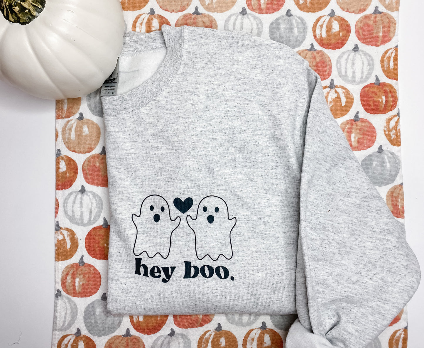 Hey Boo Crewneck Sweater