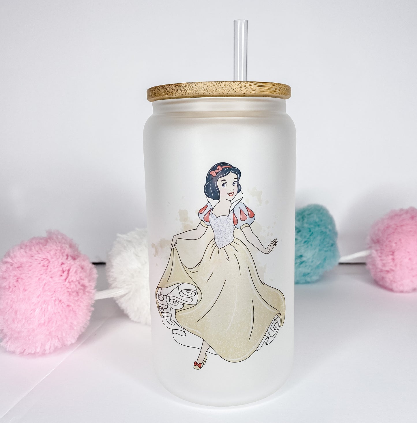 Snowy Glass Can