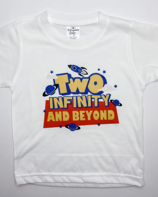 Two Infinity & Beyond Bday Shirt