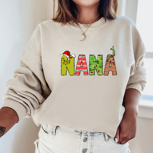 Nana Christmas Crewneck