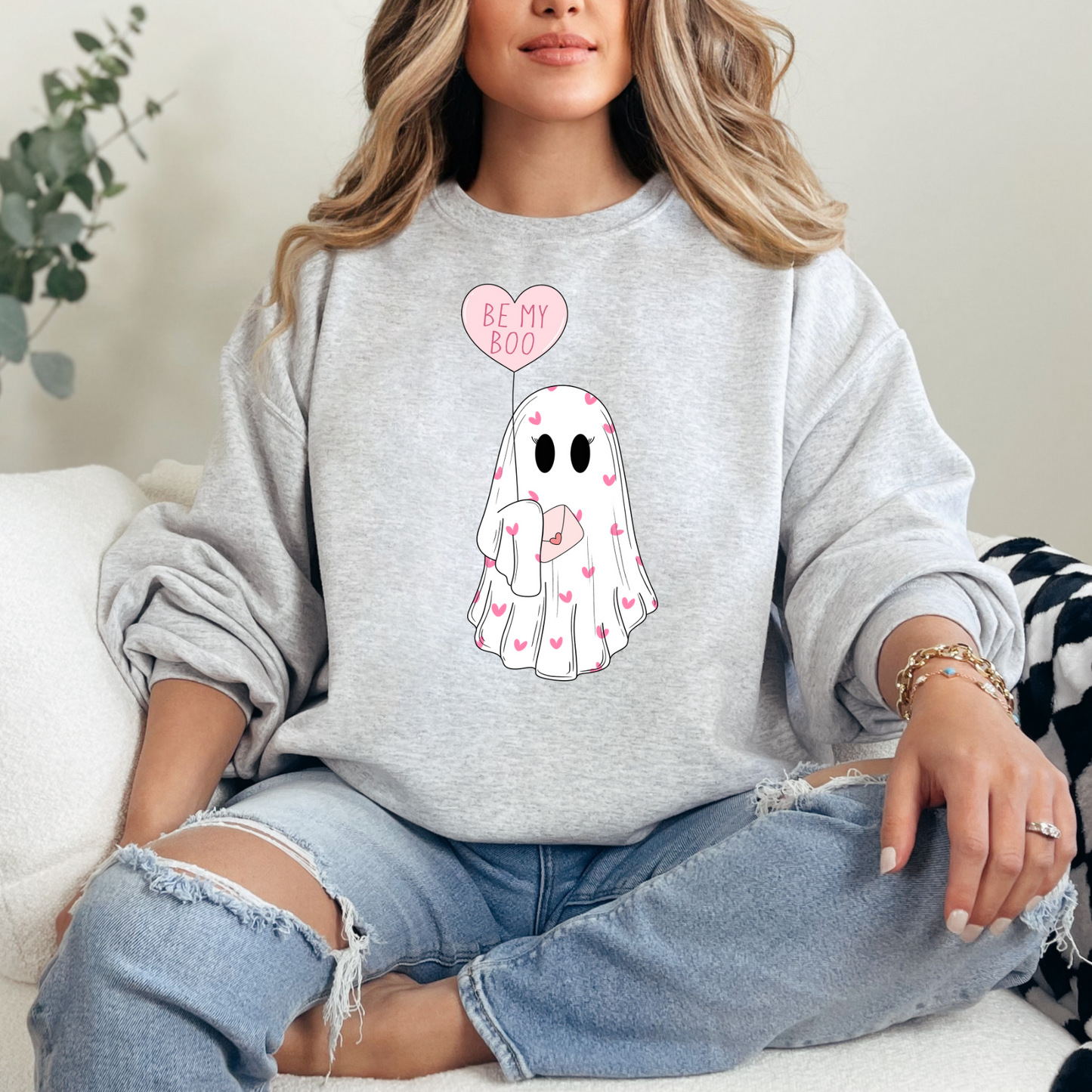 Be My Boo Crewneck Sweater