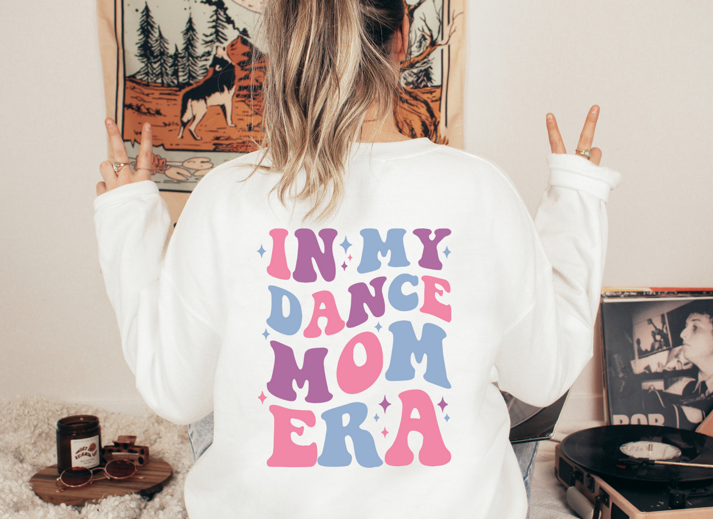 In My Dance Mom Era Crewneck Sweater