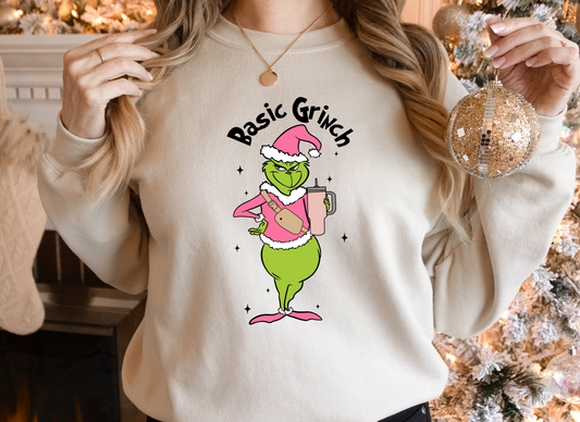 Basic Grinch Crewneck Sweater