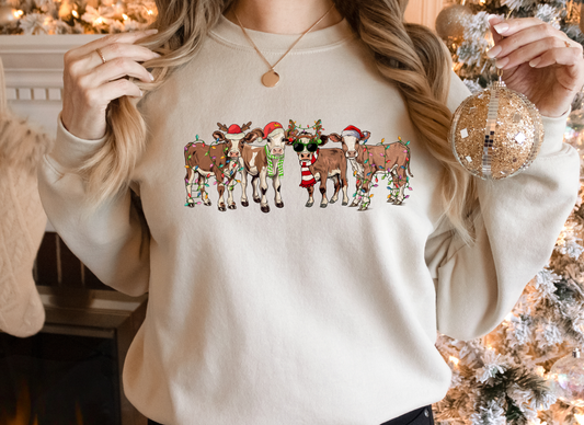 Cow Lover Crewneck Sweater