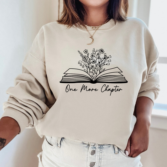One More Chapter Crewneck Sweater