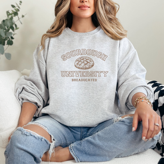Sourdough University Crewneck Sweater