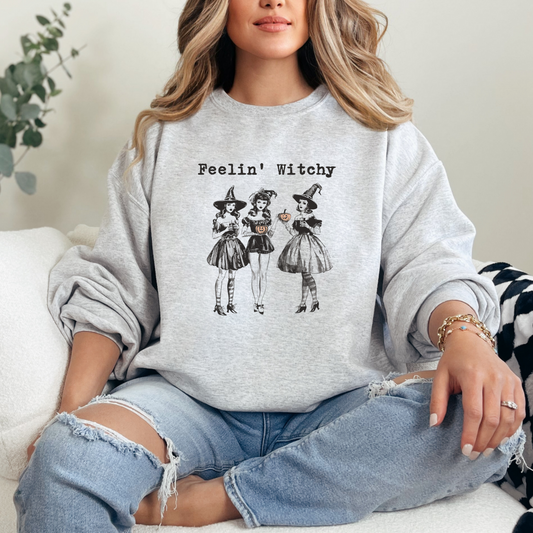 Feelin Witchy Crewneck Sweater