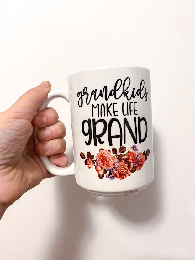 Grandkids Make Life Grand Mug