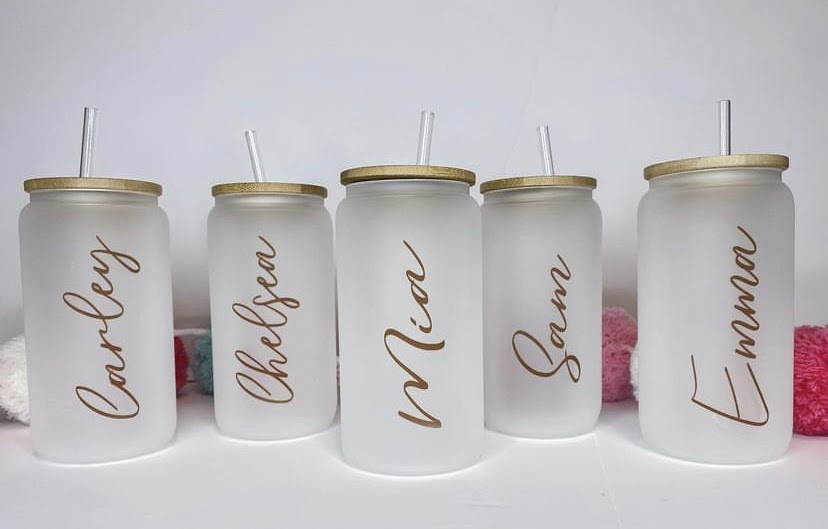 Name Glass Cans