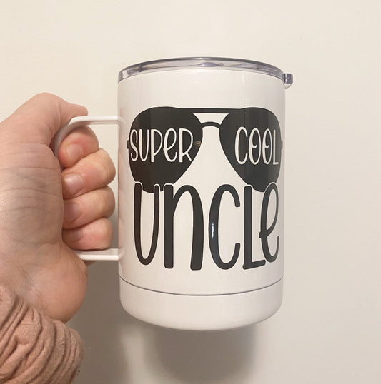 Super Cool Uncle Insulated Travel Mug