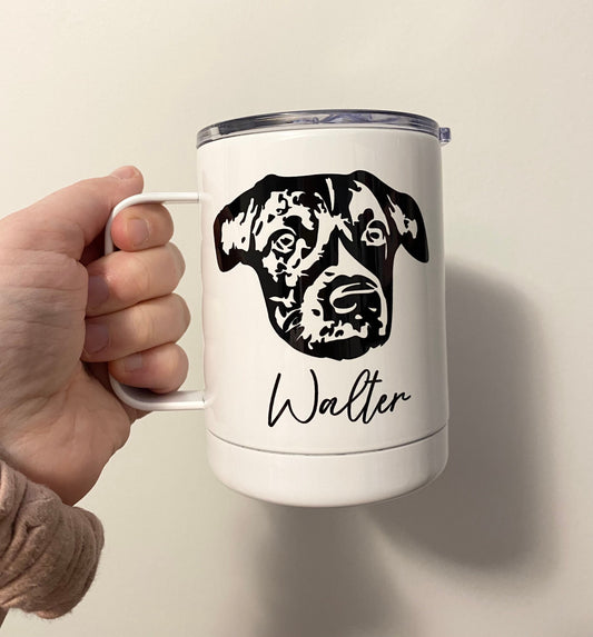 Dog Portrait Insulated Travel Mug
