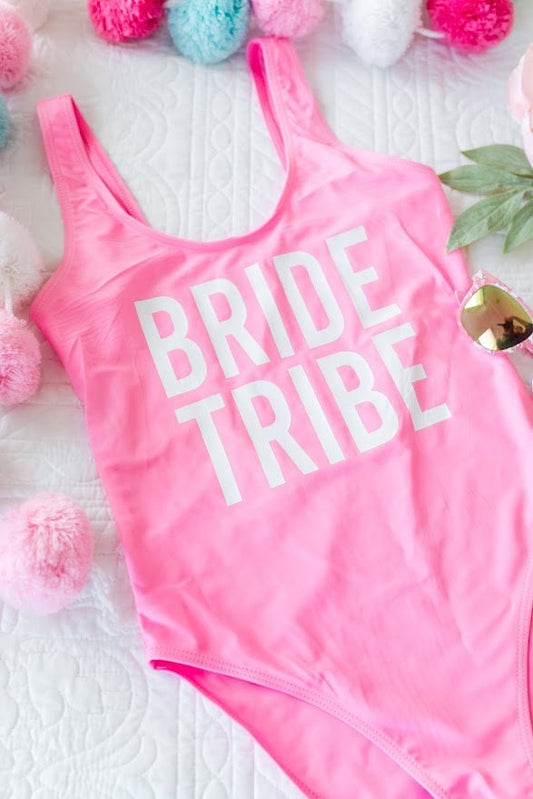 Bride Tribe Swimsuit, Bridal Party Swimsuit