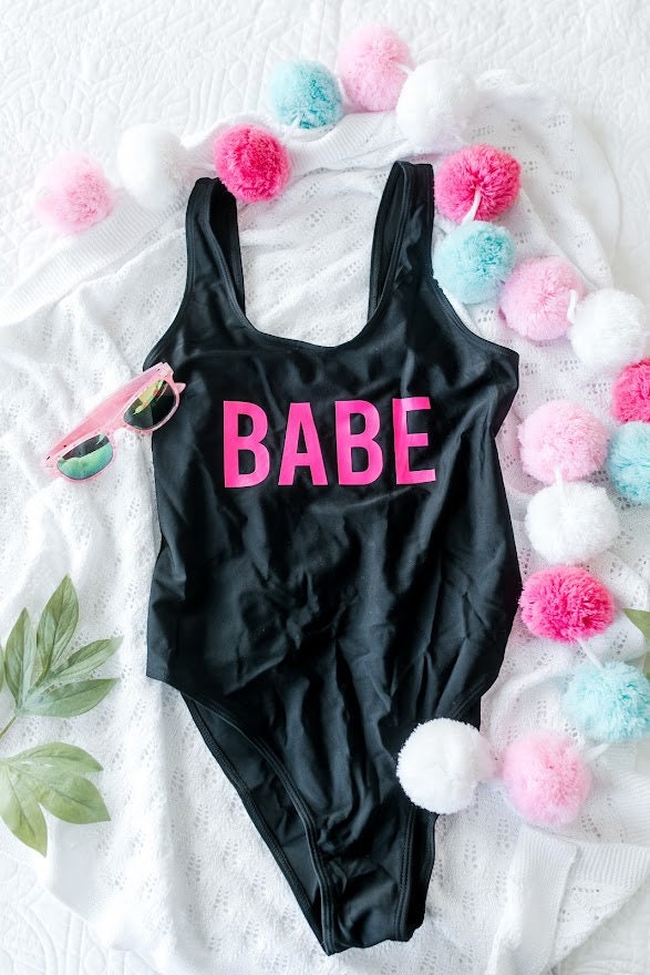 Babe Swimsuit, Bridal Party Swimsuit