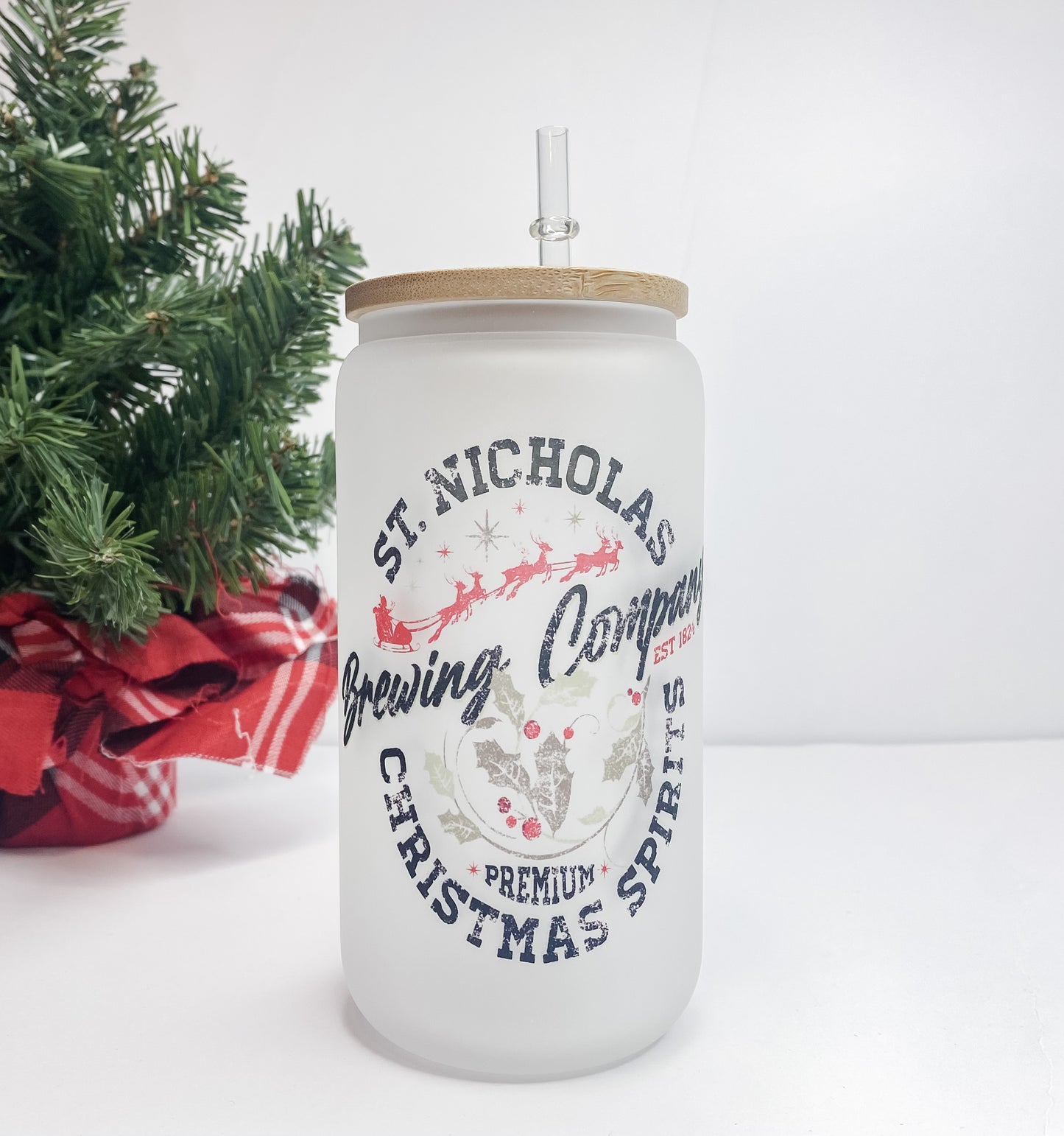 St. Nick Brewing Glass Can