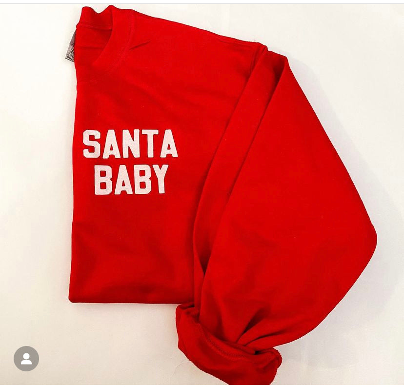 Santa Baby Crewneck Sweater
