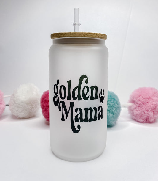 Golden Mama Glass Can