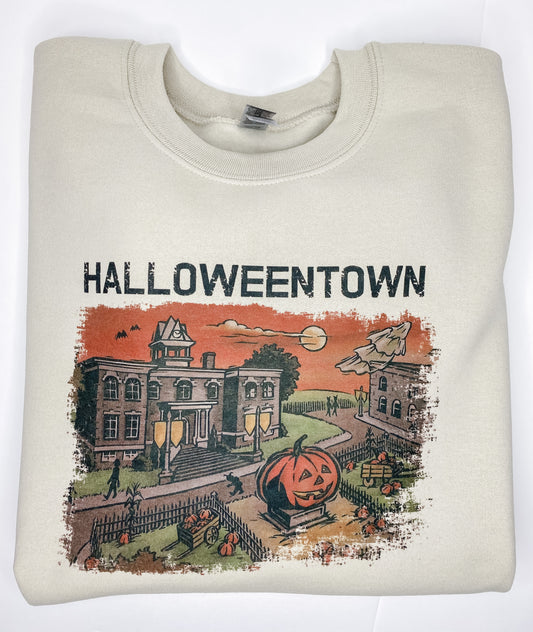 Halloween Town Crewneck Sweater